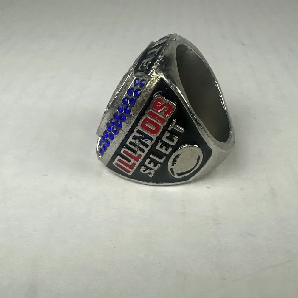 Illinois State Champions Ring Illinois Select Football Custom See Photos